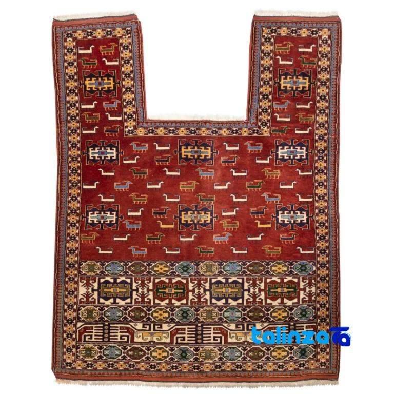 Se Persia Handwoven Carpet Elegant Design - Top view showing pattern and color tone