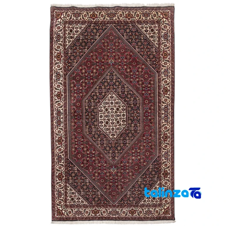 C Persia Handwoven Carpet Rich Red Design 185 x 109 - Full spread showing overall layout