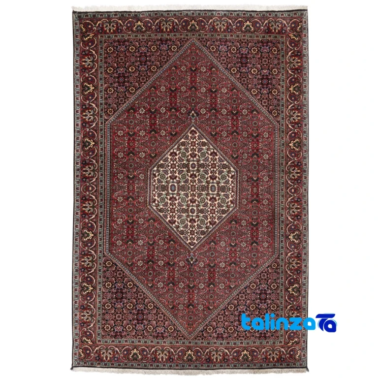 handwoven rug - Top view pattern and color tone