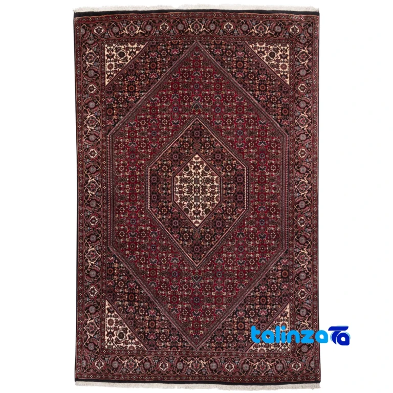 C Persia Handwoven Carpet Luxurious Design pattern and color tone (Top view)