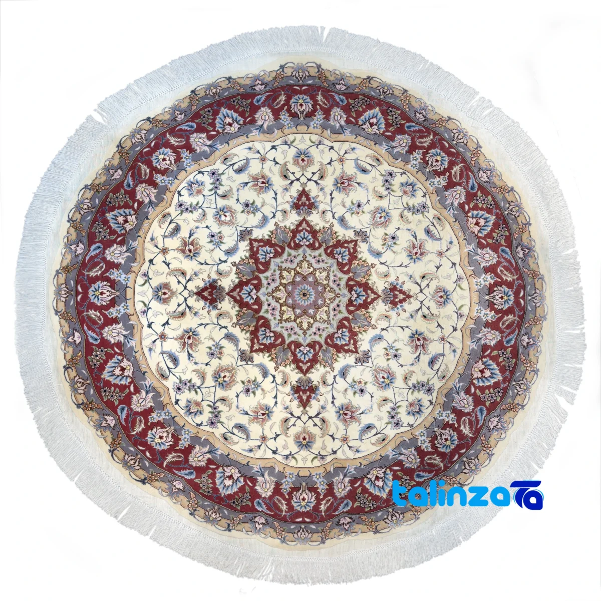Persian handwoven carpet - Full spread overall design layout