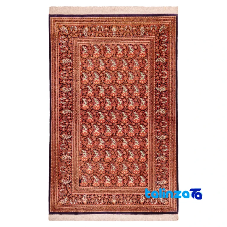 handwoven rug - Top view pattern and color tone