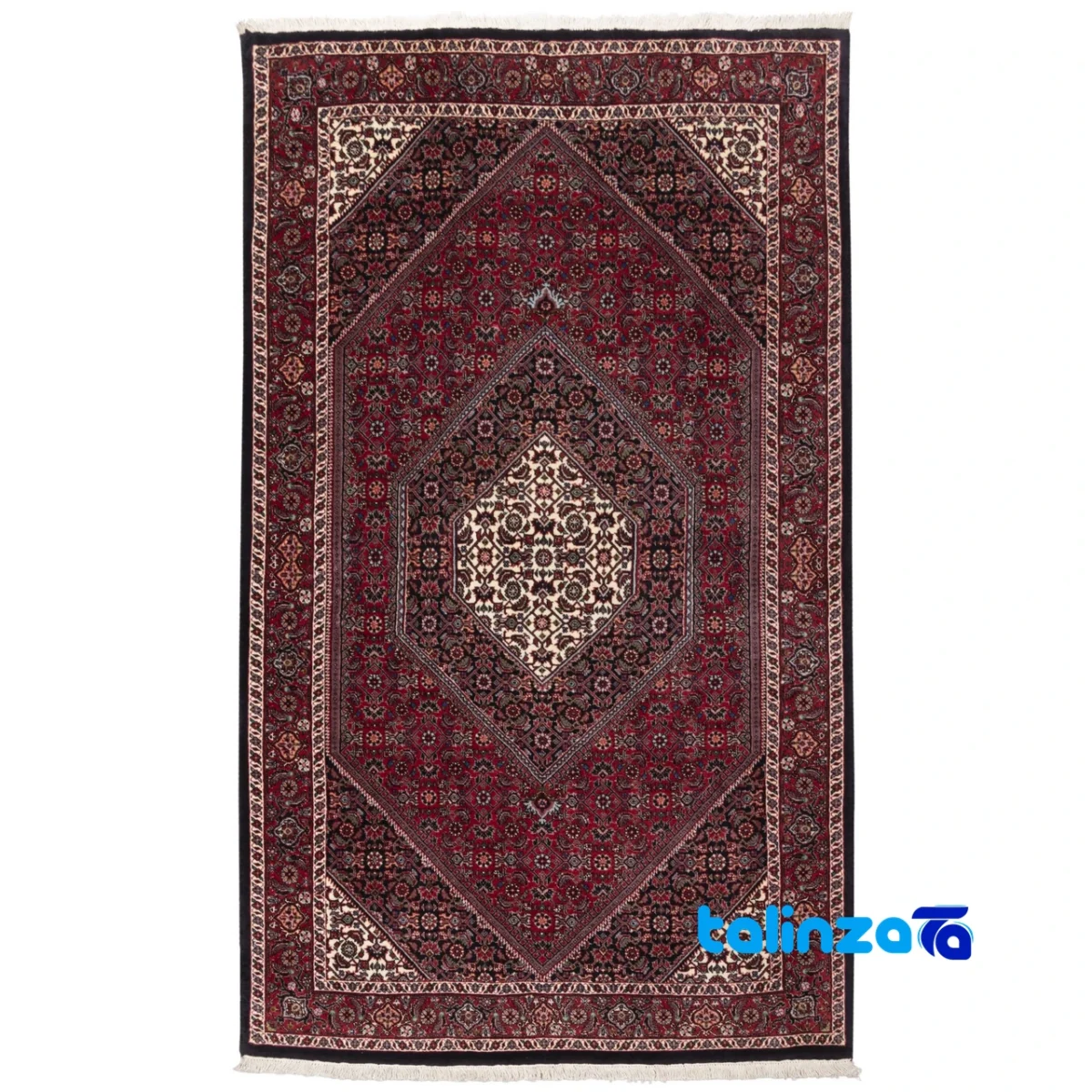handwoven rug - Top view pattern and color tone