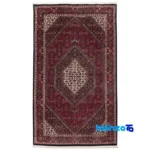 handwoven rug - Top view pattern and color tone
