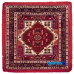 Full spread of Cypress Persian Handwoven Rug - Traditional Natural Dye overall design layout
