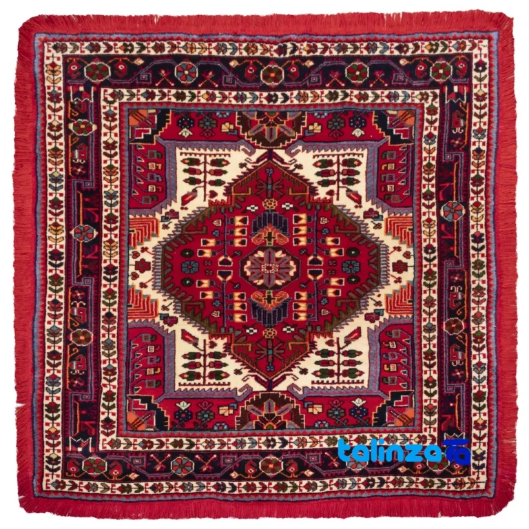Full spread of Cypress Persian Handwoven Rug - Traditional Natural Dye overall design layout
