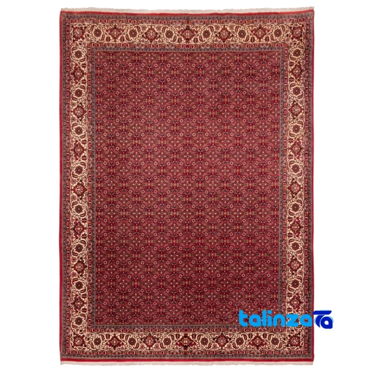 C Persia Handwoven Rug Elegant Design - Full spread showing overall layout