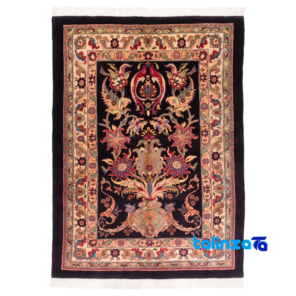 handwoven rug - Top view pattern and color tone