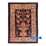 handwoven rug - Top view pattern and color tone