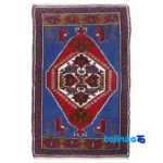 handwoven rug - Top view pattern and color tone