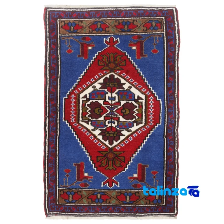 handwoven rug - Top view pattern and color tone