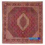 handwoven rug - Top view pattern and color tone