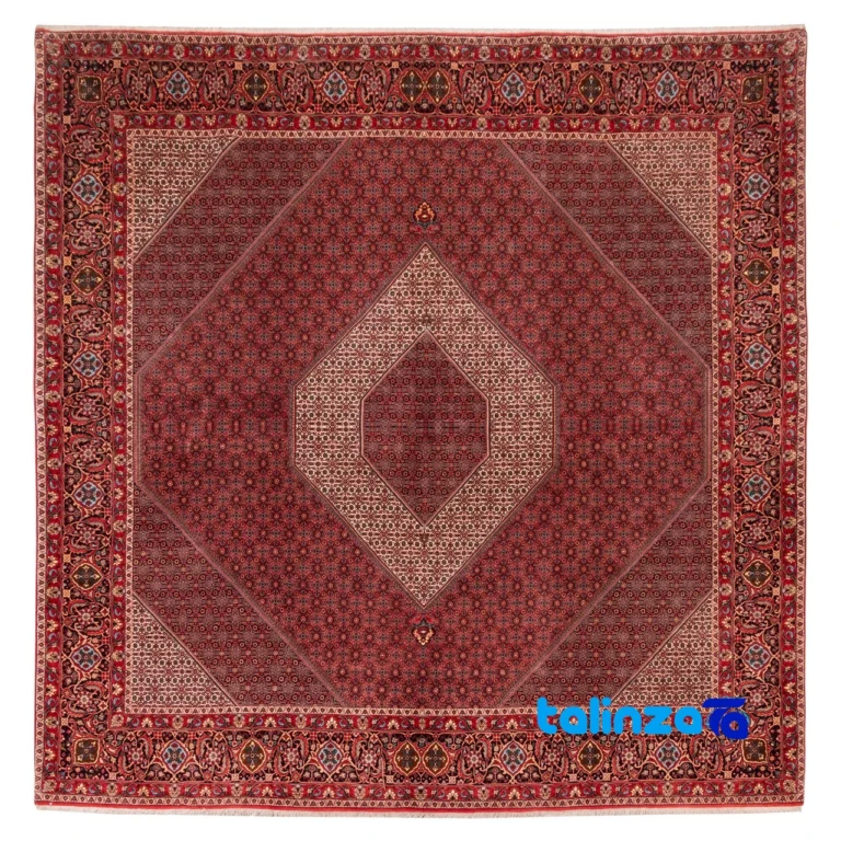 C Persia Handwoven Rug Stunning Design - Top view showing pattern and color tone