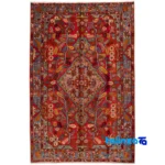 handwoven rug - Top view pattern and color tone