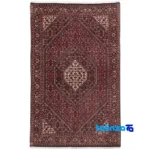 Si Persia Handwoven Carpet Red Design 176x110x1 cm pattern and color tone (Top view)