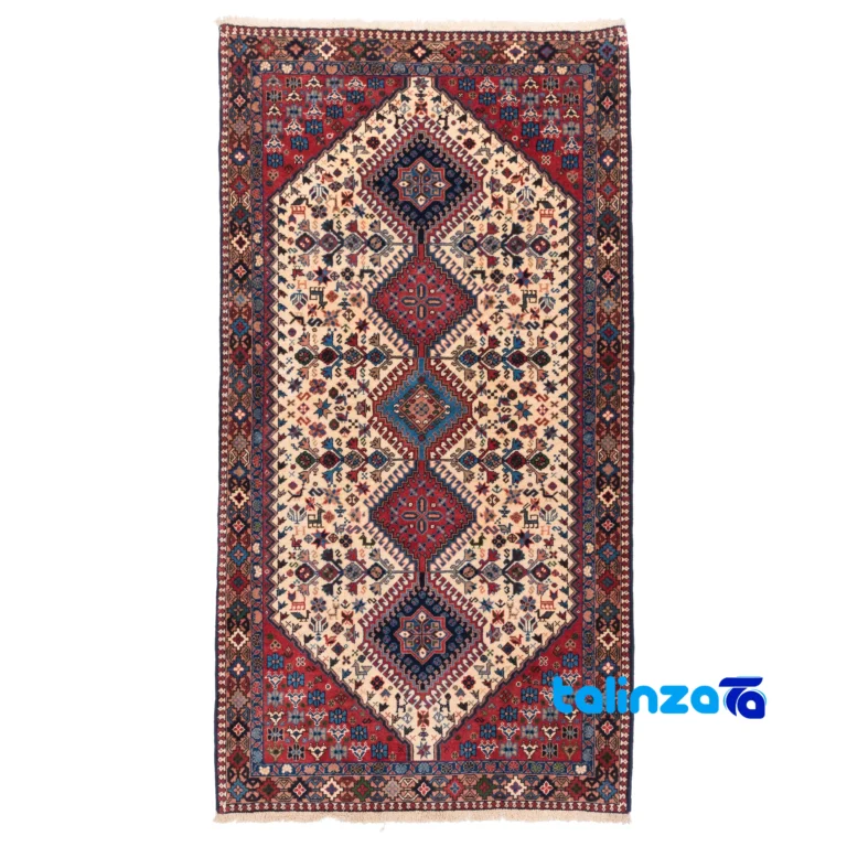 handwoven rug - Top view pattern and color tone