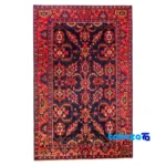 handwoven rug - Top view pattern and color tone