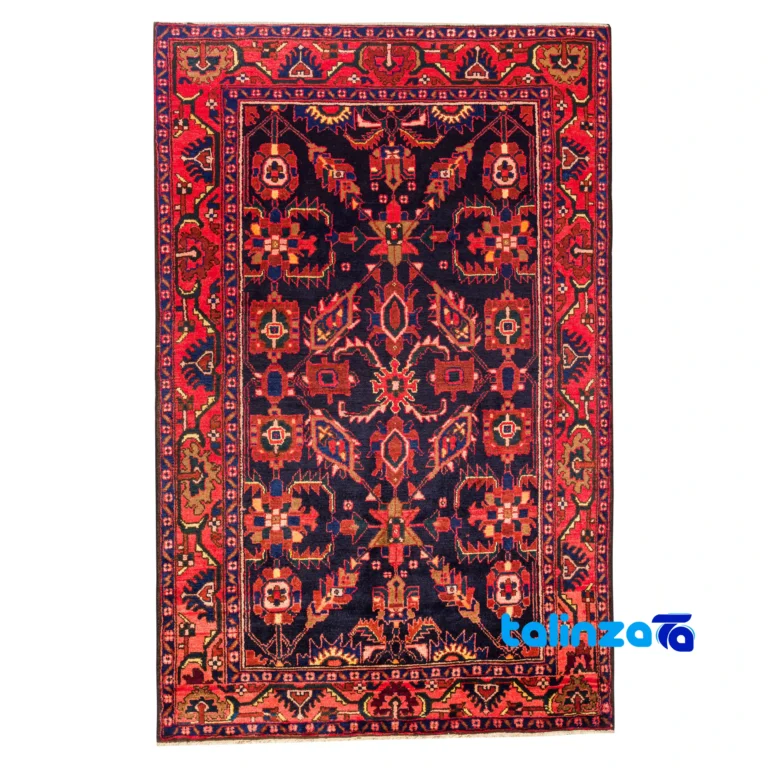 handwoven rug - Top view pattern and color tone