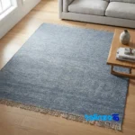 Handwoven Area Rug - Top view pattern and color tone