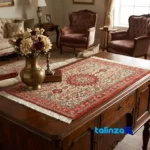 Persian rug - Full spread overall design layout