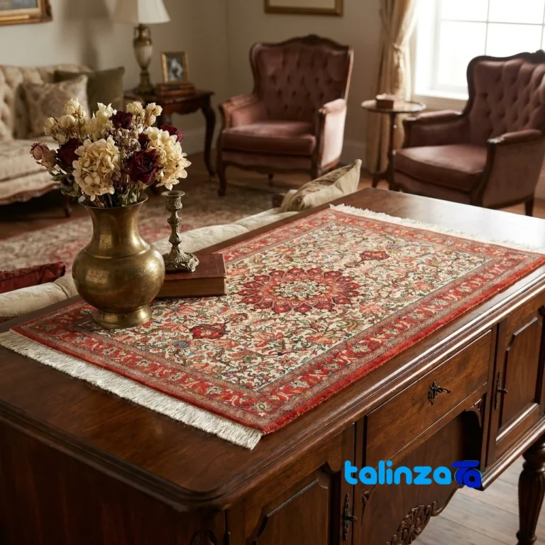 Persian rug - Full spread overall design layout