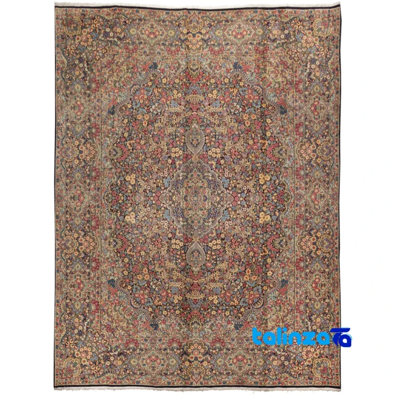 C Persia Handwoven Rug 11m2 Elegant Design 385x290x1 cm - Full spread showing overall layout