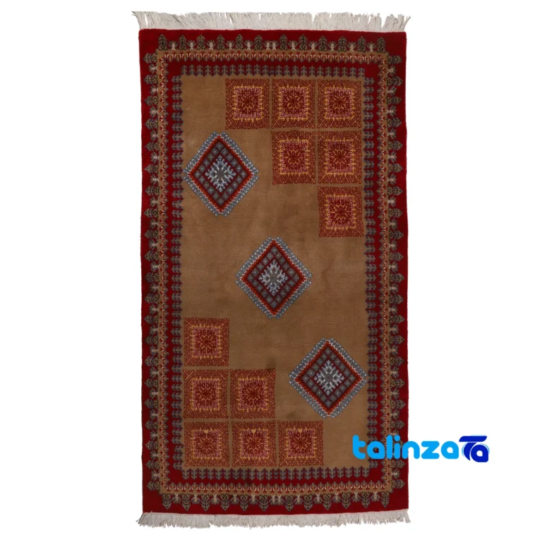 Yelmeh Handcrafted Rug - Top view pattern and color tone