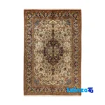 Khorasan Handwoven Carpet - Traditional Design - Full spread showing overall layout