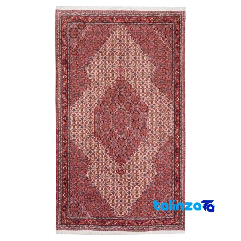 handwoven rug - Top view pattern and color tone
