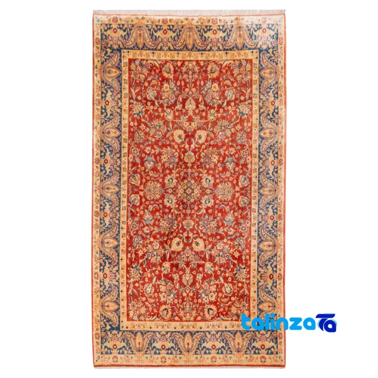 C Persia Handwoven Rug Stunning Design - Top view showing pattern and color tone