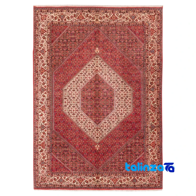 Si Persia Handwoven Carpet Stunning Design - Top view showing pattern and color tone