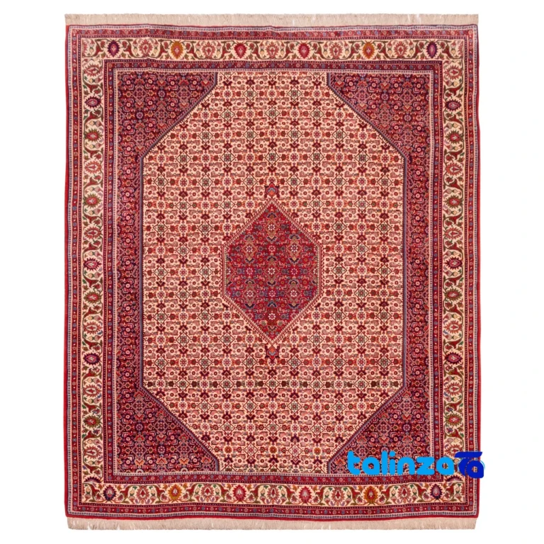 handwoven rug - Top view pattern and color tone