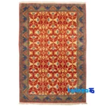 Si Persia Handwoven Rug Luxurious Red overall design layout (Full spread)