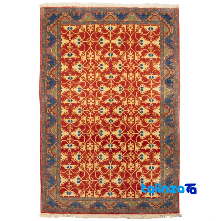 Si Persia Handwoven Rug Luxurious Red overall design layout (Full spread)