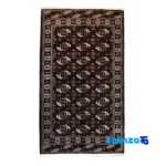 handwoven carpet - Top view pattern and color tone