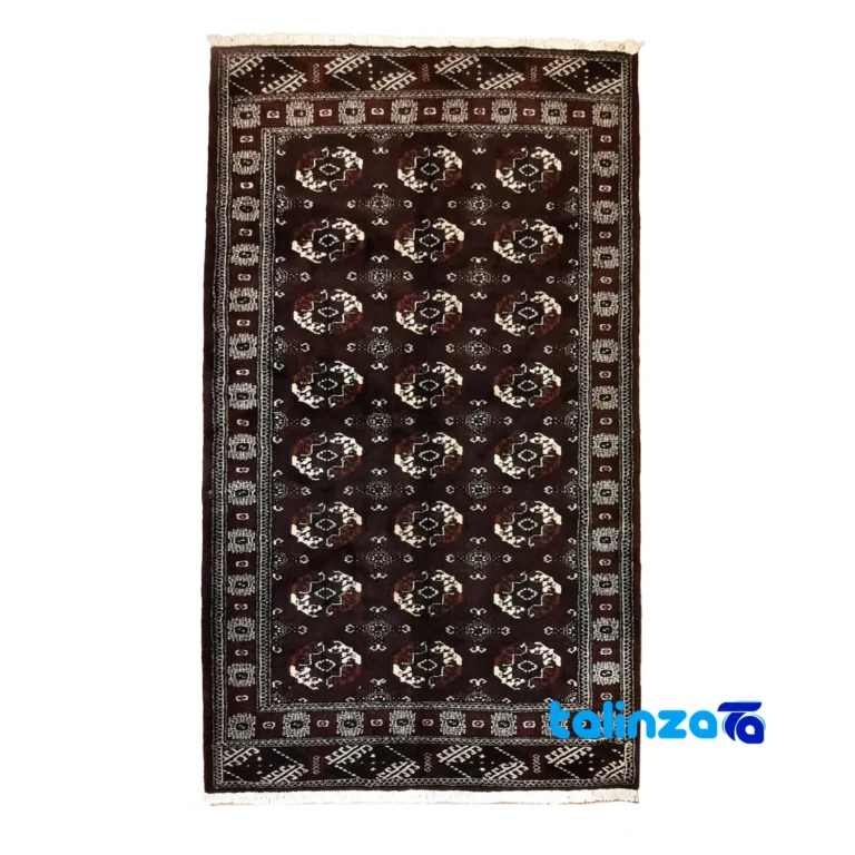 handwoven carpet - Top view pattern and color tone