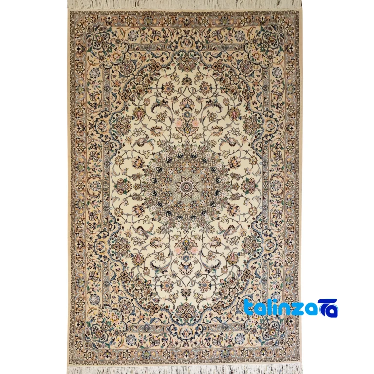 Nain Handmade Carpet Elegant Design 250x160x2 cm - Top view showing pattern and color tone