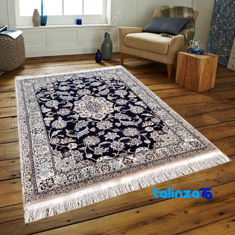 Full spread of Nain Handwoven Carpet - Traditional Natural Dyes overall design layout