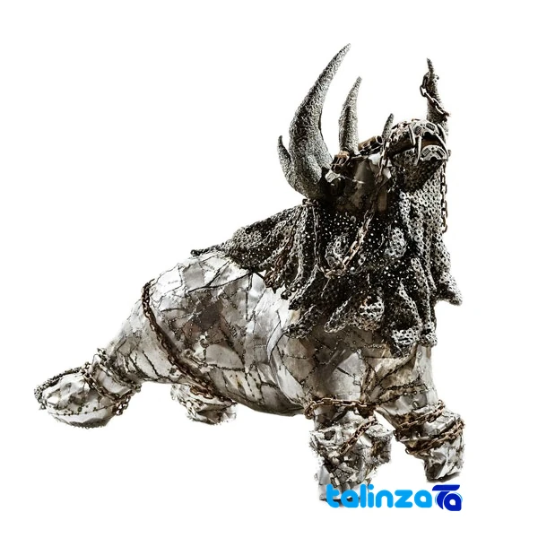 Hedyush Decorative Statue 174 x 210 design and key details (Front view)
