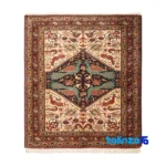 Persian Handwoven Rug - Full spread overall design layout