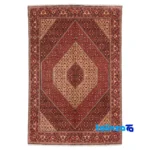 Cypress Persian Handwoven Rug Red - Full spread showing overall design layout