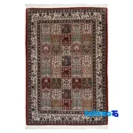 handwoven rug - Top view pattern and color tone