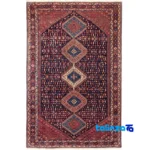 handwoven rug - Top view pattern and color tone