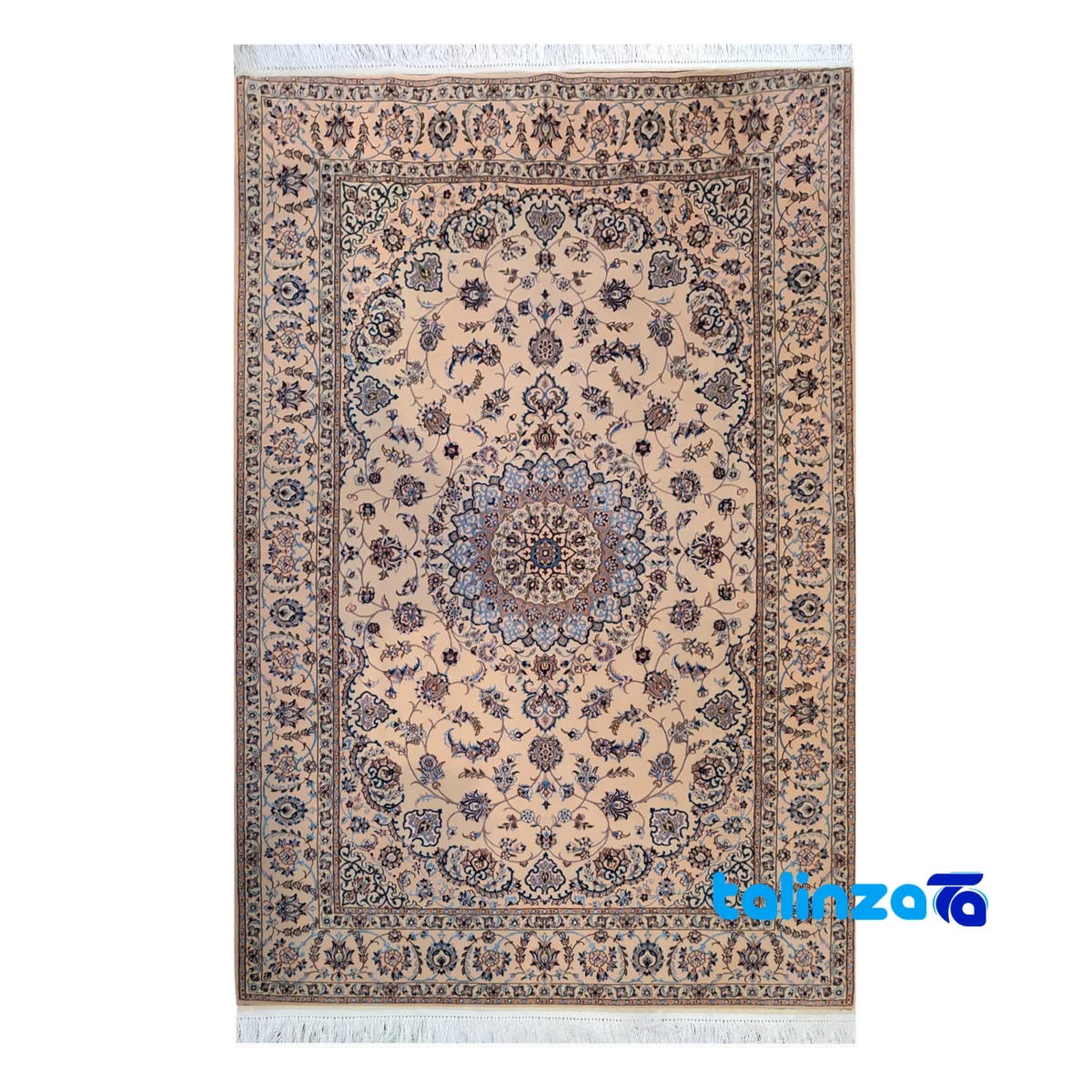 Nain Handwoven Carpet Design D overall layout (Full spread)