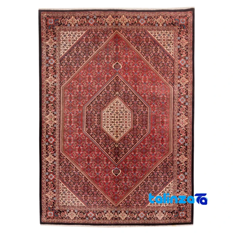 C Persia Handwoven Carpet - Elegant Design pattern and color tone (Top view)