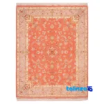 handwoven rug - Top view pattern and color tone