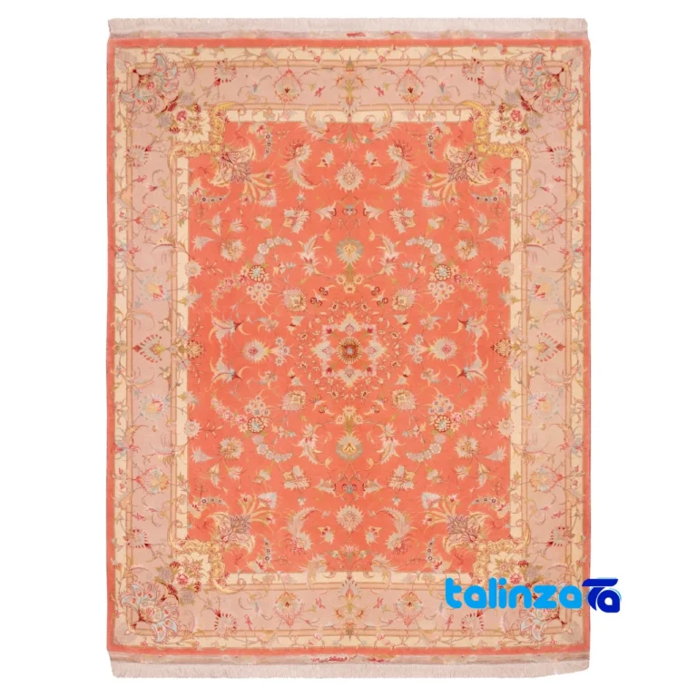 handwoven rug - Top view pattern and color tone