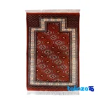 Handwoven Carpet NKP.TO.23 Traditional Design pattern and color tone (Top view)