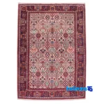 Si Persia Handwoven Carpet Elegant Design - Full spread showing overall layout