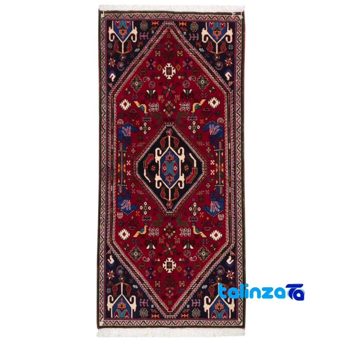 Persia Handwoven Carpet Stylish Design Hand wash - Top view showing pattern and color tone